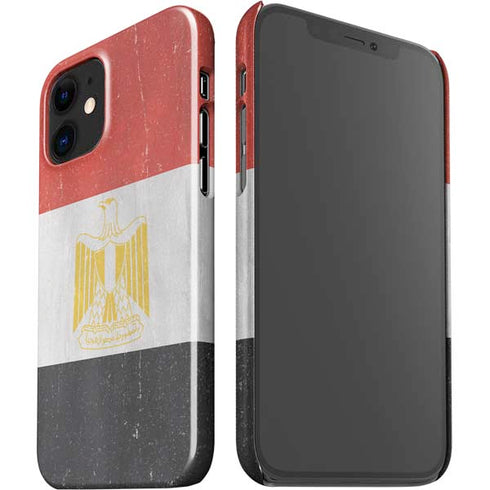 Egyptian Flag Distressed iPhone 12 Mini Lite Case